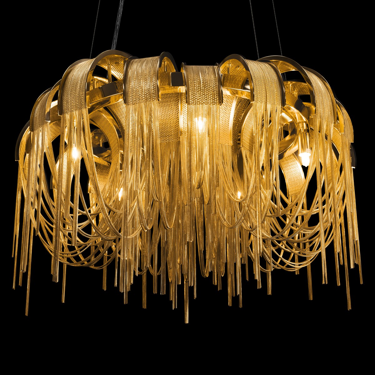 Подвесная люстра Loft IT Volver 10404/650 GD