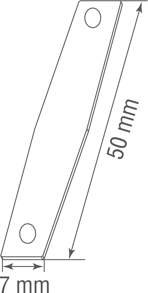 I-образный соединитель Donolux Slim Line Mini I connector DLSM B