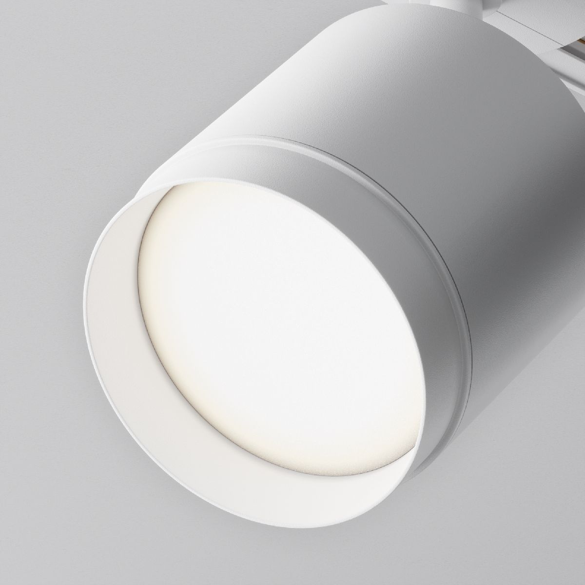 Трековый однофазный светильник Maytoni Polar TR088-1-GX53-W