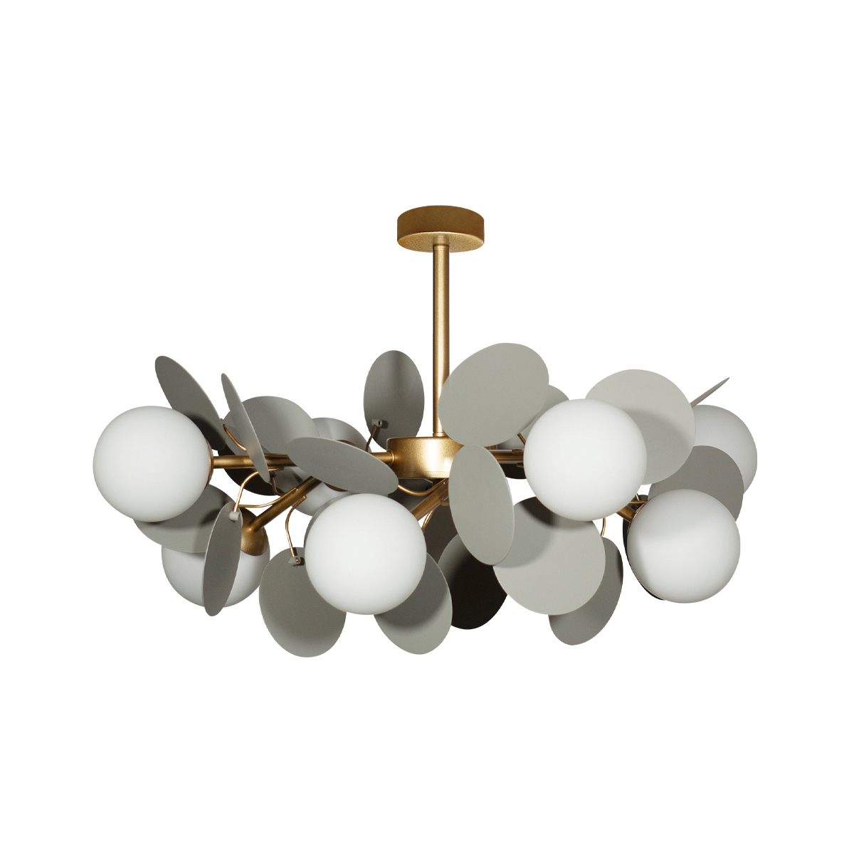Люстра на штанге Loft IT Matisse 10008/8 Grey