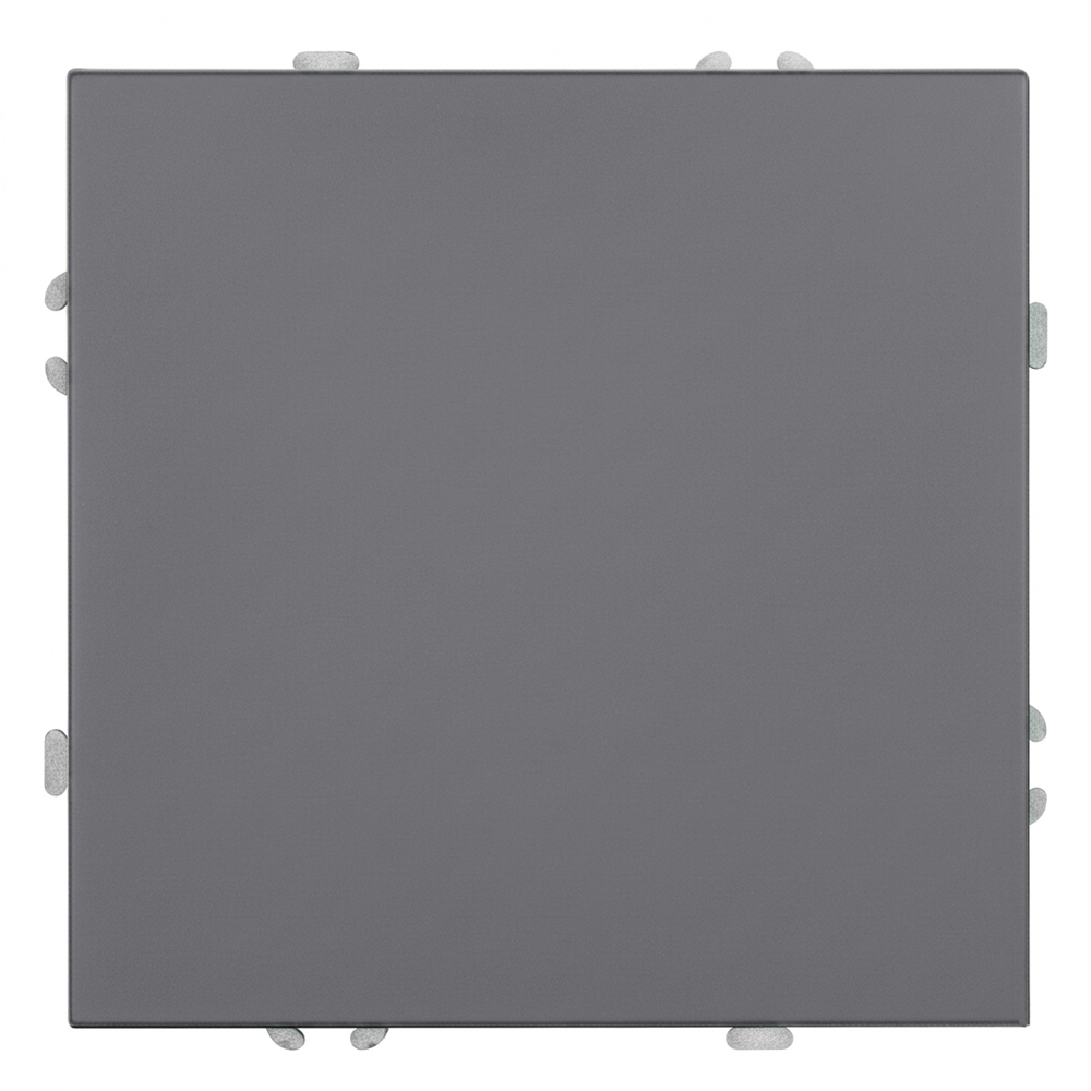 Выключатель 1-клавишный (механизм) СЗК Stekker Эмили 250В 10АRSW10-5103-10ZK платиново-серый soft touch 50238