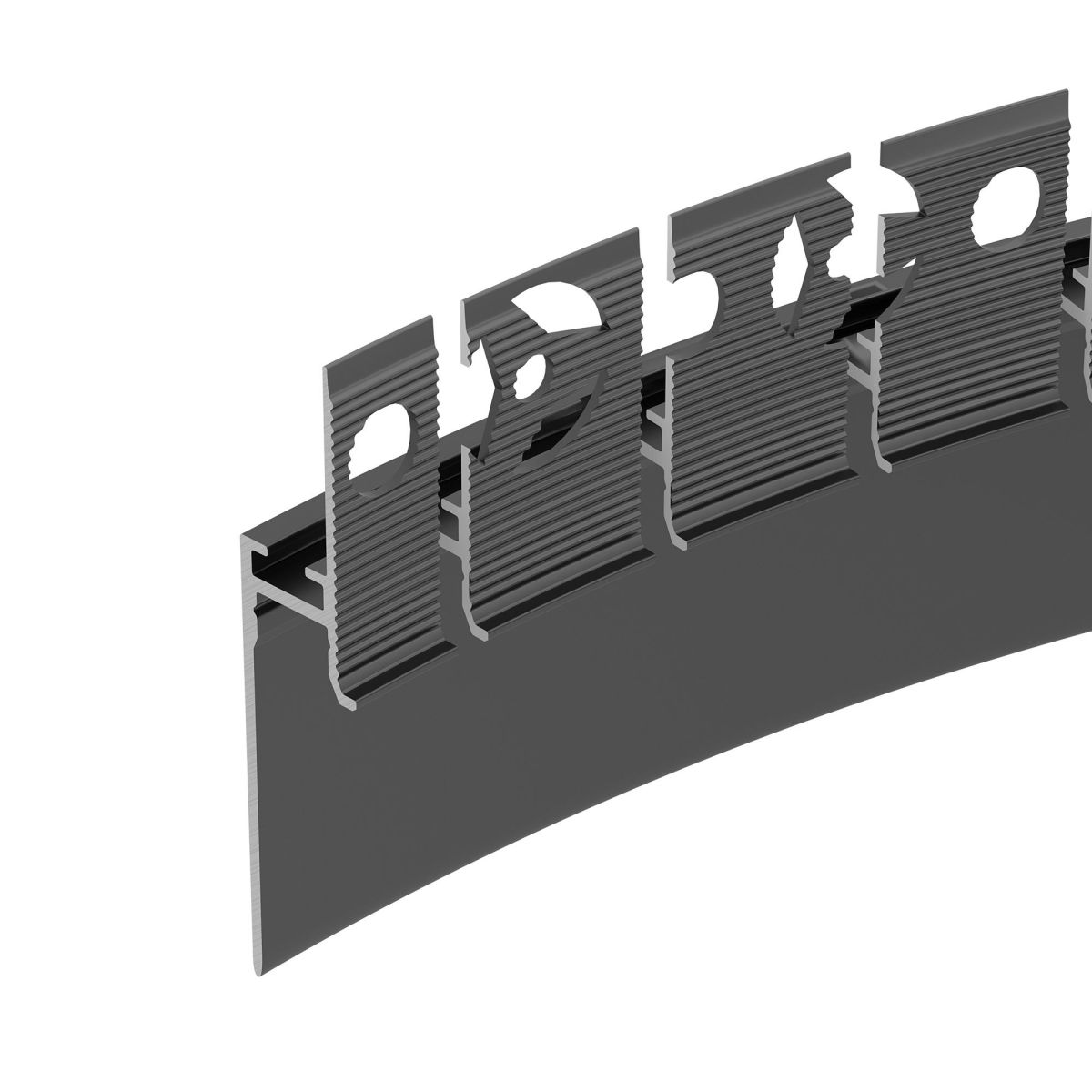 Профиль Arlight PLINTUS-FANTOM-BENT-H35-SIDE-2000 BLACK 043676(1)