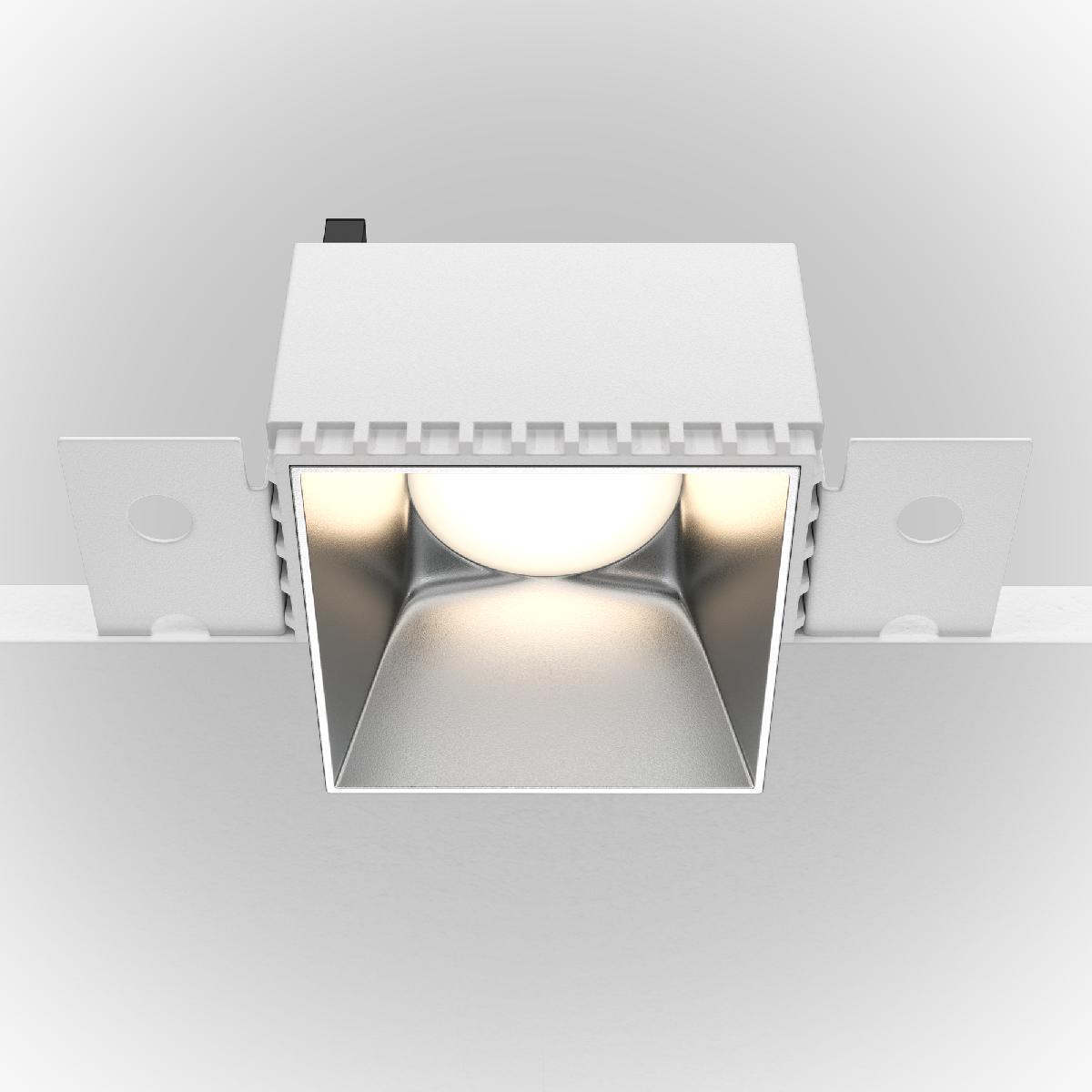 Встраиваемый светильник Maytoni Technical Share DL051-01-GU10-SQ-WS