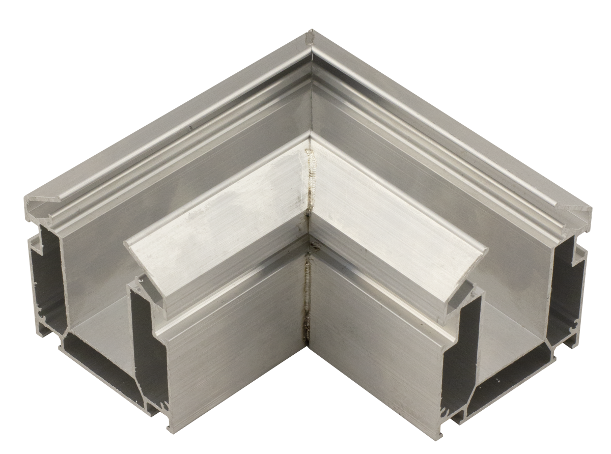 Угол горизонт для закладного профиля AM Group MAGNET AM0401 угол горизонт