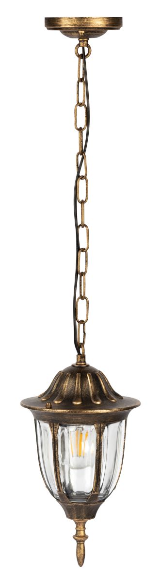 Уличный подвесной светильник ЭРА Галатея GBS-105-BR-0800 230В Е27 IP54 бронза Б0071487