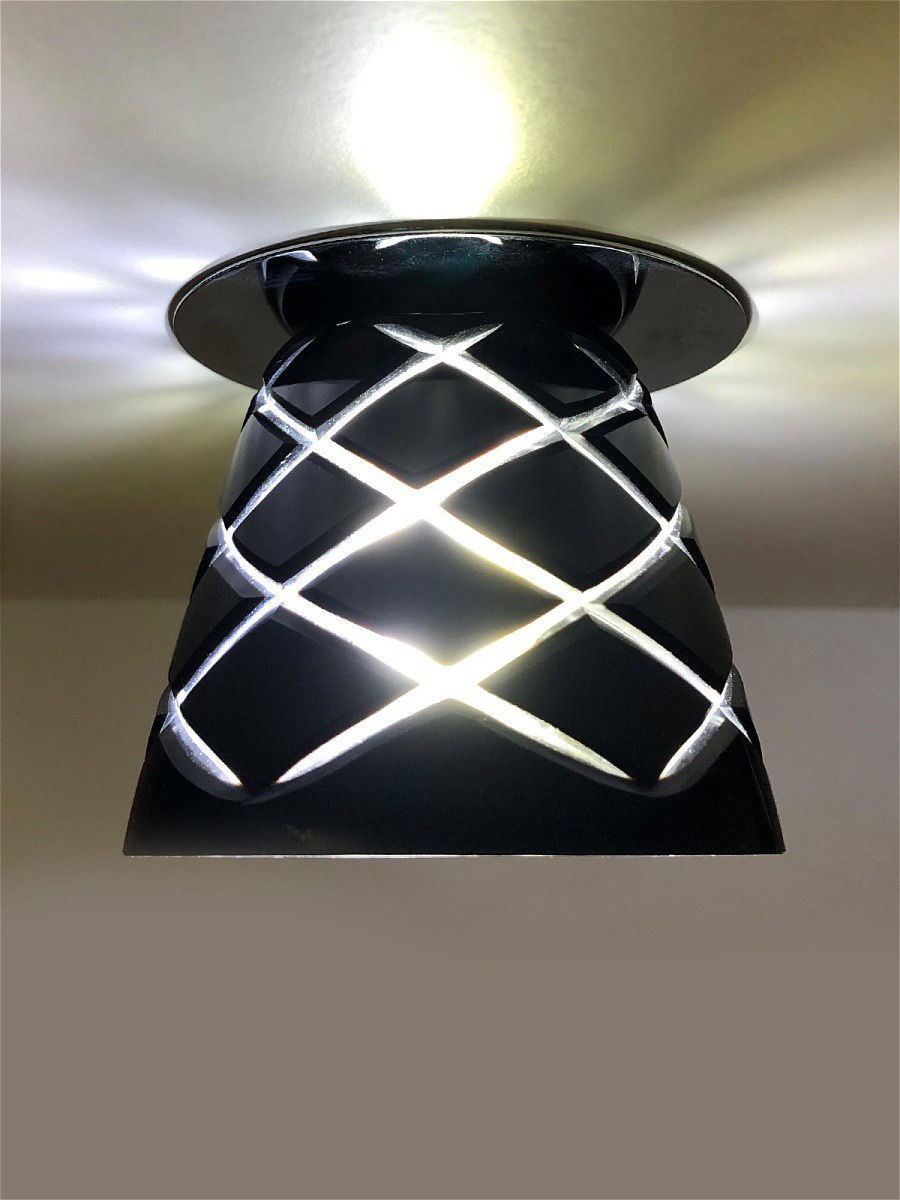 Встраиваемый светильник Elvan TCH-5010-GY-5.3-Bk