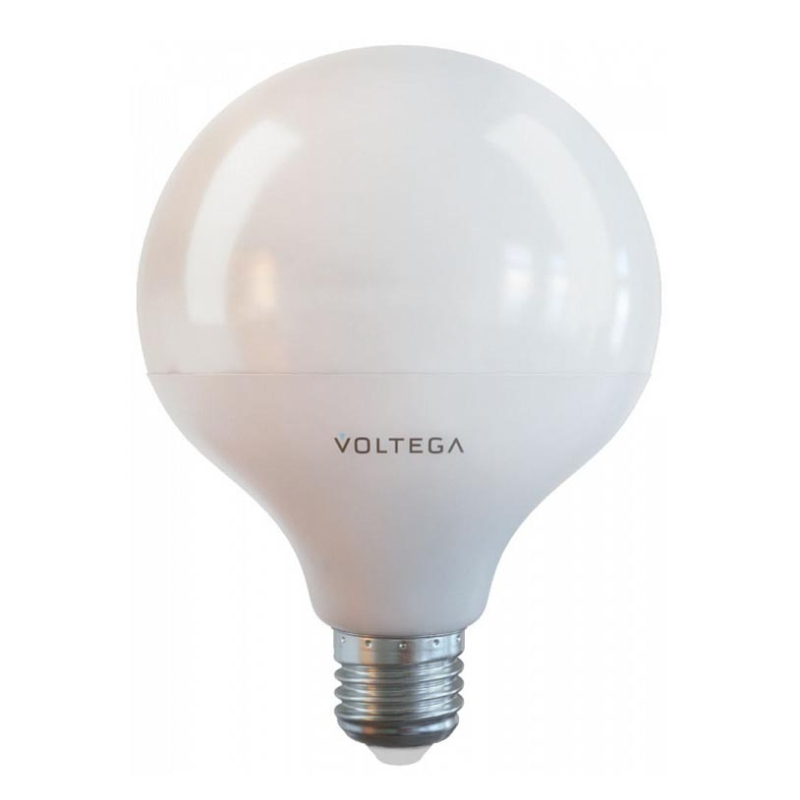 Лампа светодиодная Voltega E27 15W 2800К шар матовый VG2-G95E27warm15W 7086