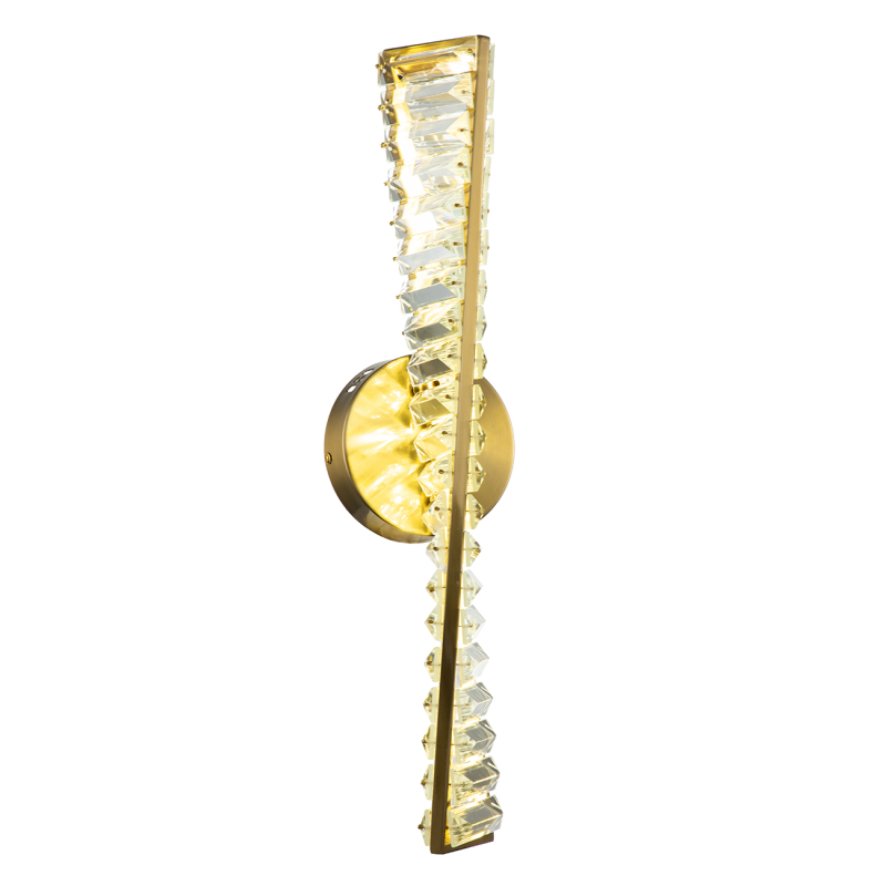 Настенный светильник Indigo Frizzante 12015/1W Brass V000042L