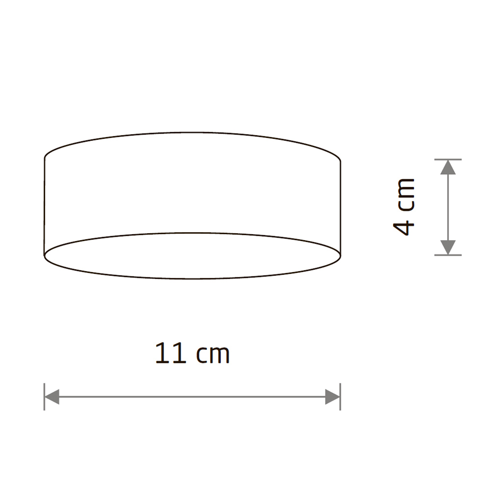 Накладной светильник Nowodvorski Lid Round Led Black 10406