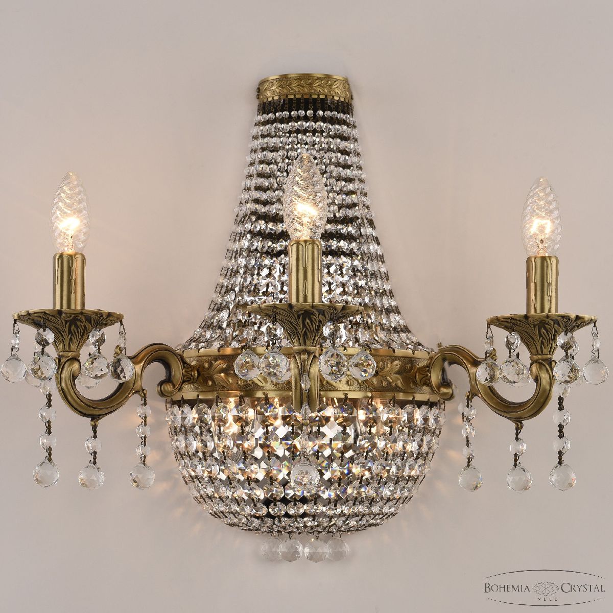 Бра Bohemia Ivele Crystal 2228H201B/3/47IV FP