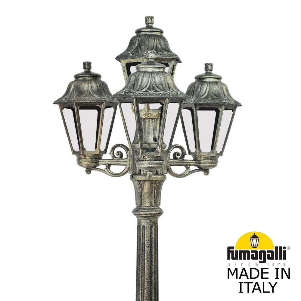 Садово-парковый светильник Fumagalli RICU BISSO/ANNA 3+1 E22.157.S31.BXE27