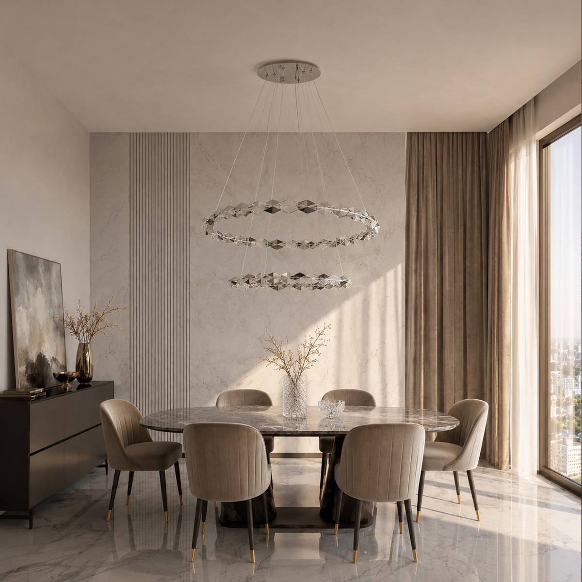 Подвесная люстра ST Luce Diamanta SL6009.103.02