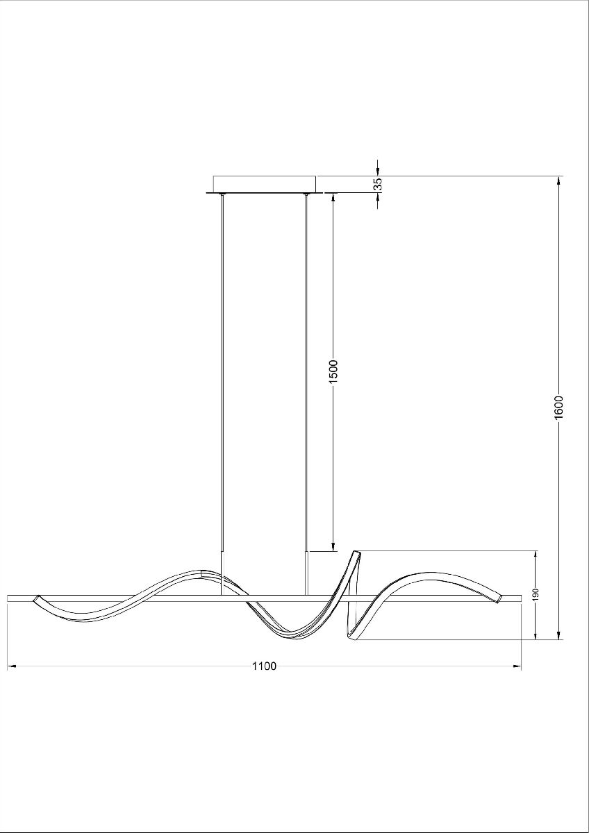 Подвесная люстра Arte Lamp Twisted A4587SP-30BK