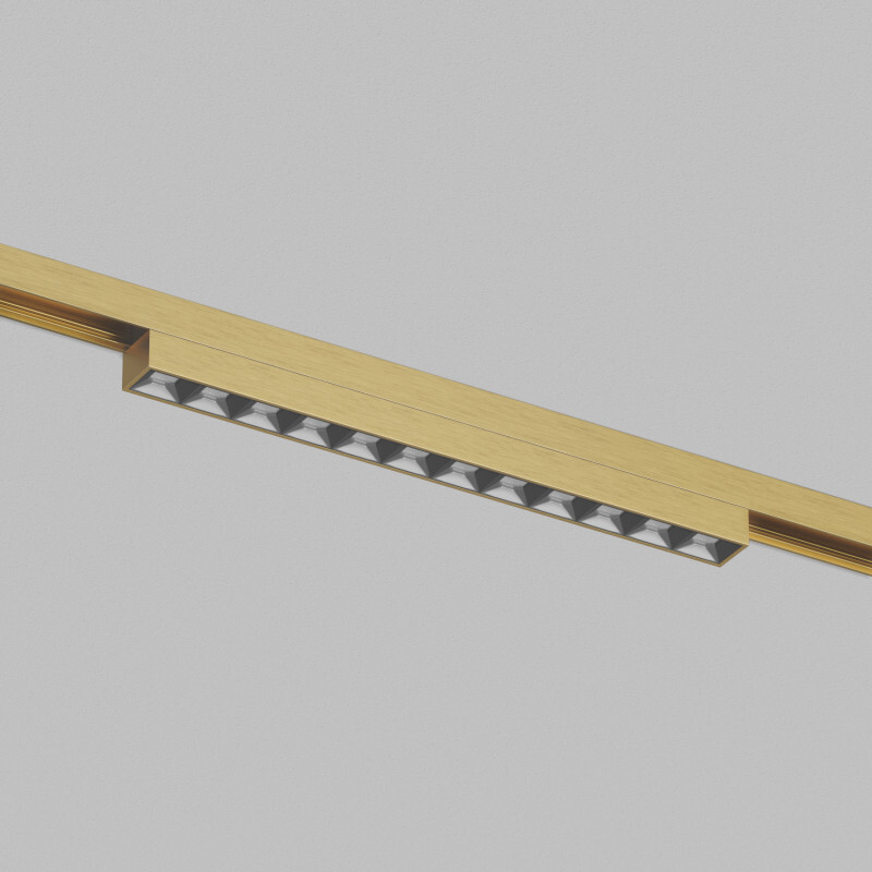 Трековый магнитный светильник Denkirs Shine Grill Zigbee DK5971-SB