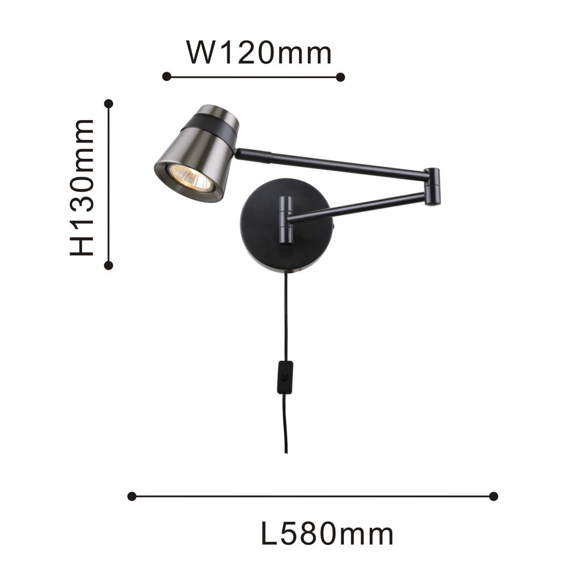 Бра с выключателем на корпусе F-Promo Ordo 4224-1W