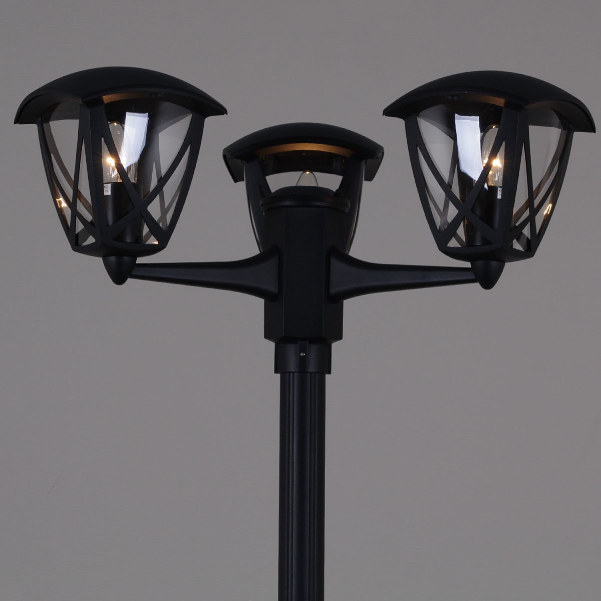 Парковый светильник Reluce 08302-0.7-001SJ 2.0m BK