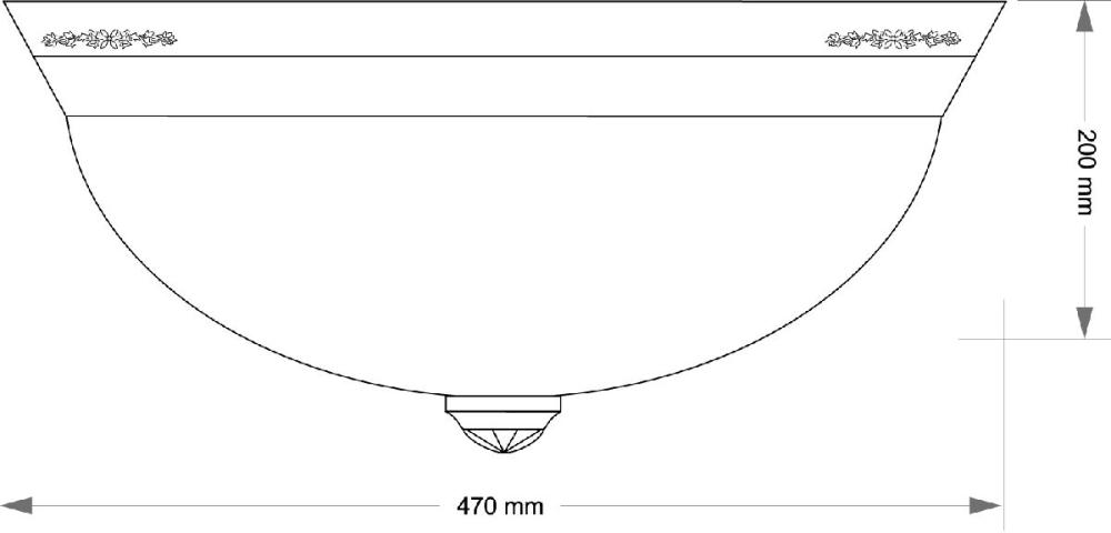 Потолочная люстра Kutek Bellagio BEL-PL-3(N)470-CR