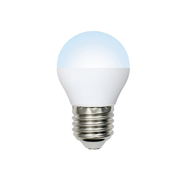Лампа светодиодная (UL-00003822) Volpe E27 7W 4000K матовая LED-G45-7W/NW/E27/FR/NR
