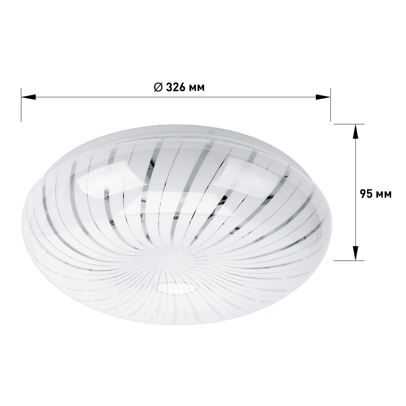 Потолочный светильник Эра SPB-6-24-6,5K Meduza Б0054064