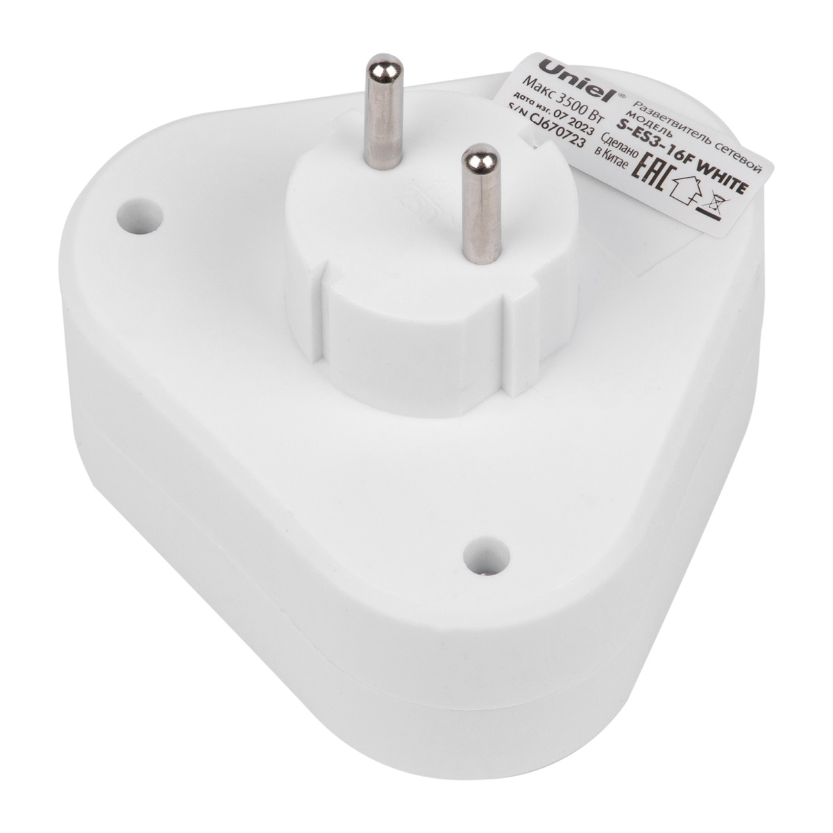 Сетевой разветвитель Uniel S-ES3-16F WHITE UL-00011237