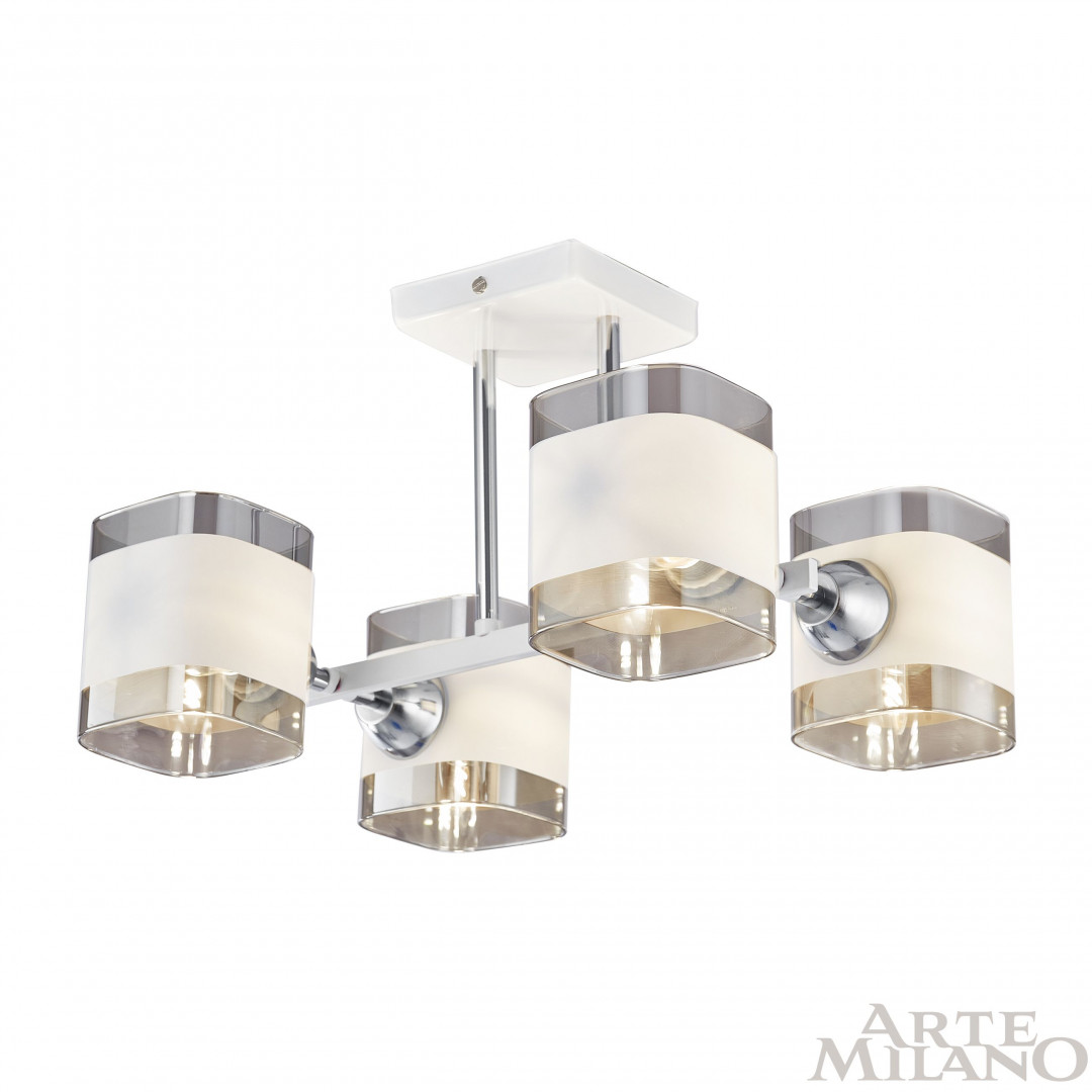 Потолочная люстра Arte Milano Amalfi 329809/4 WH+CR