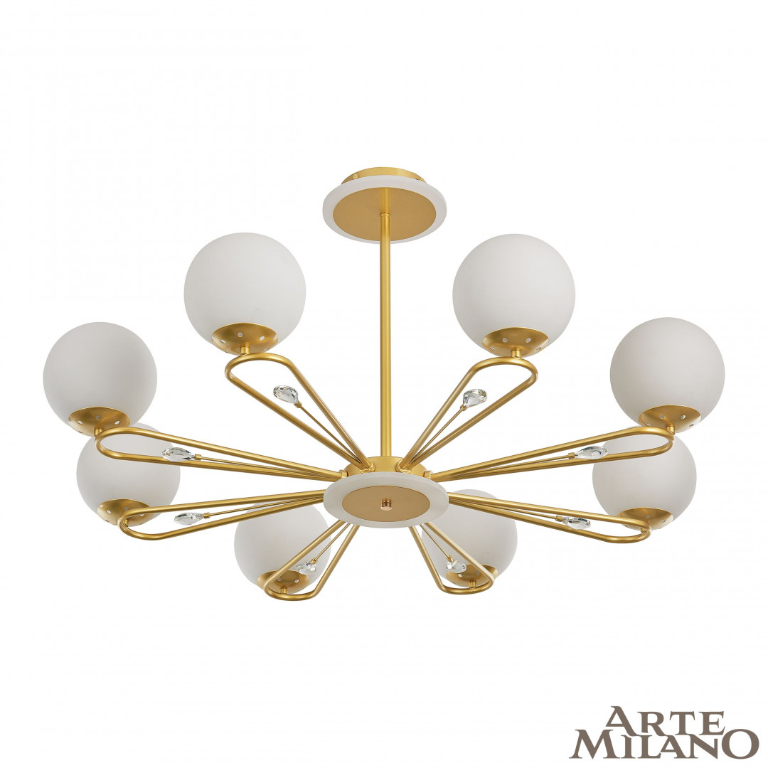 Люстра на штанге Arte Milano Neapolis 277138/8 GD