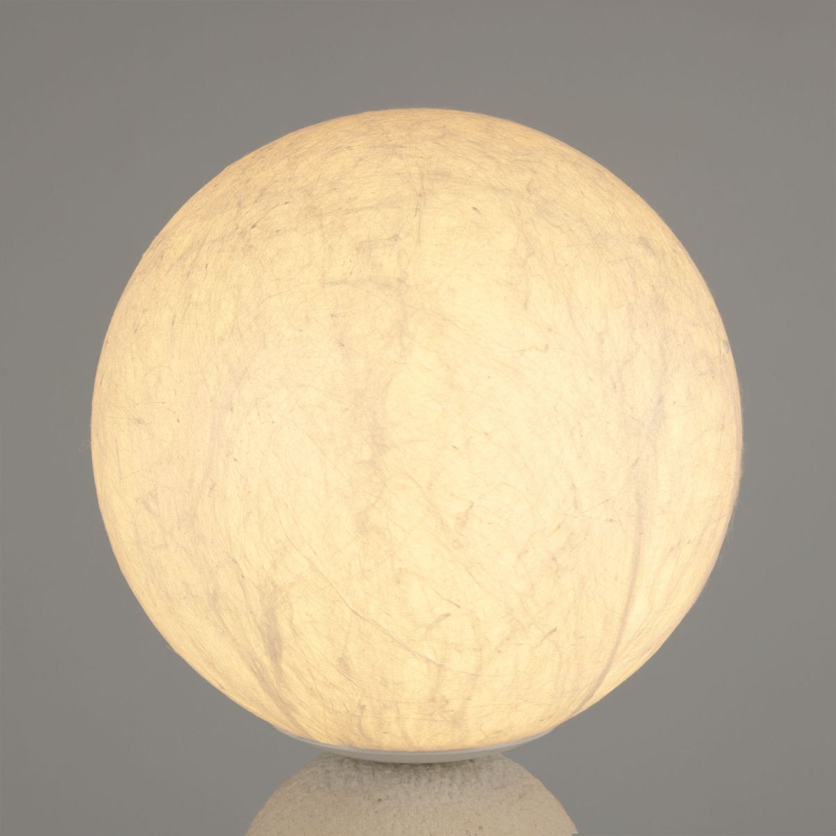 Настольная лампа Arlight SP-SILKA-TAB-R150-6W Warm2700 (WH, 330 deg, 230V, TOUCH-DIM) (IP20, Натуральный шелк) 056890