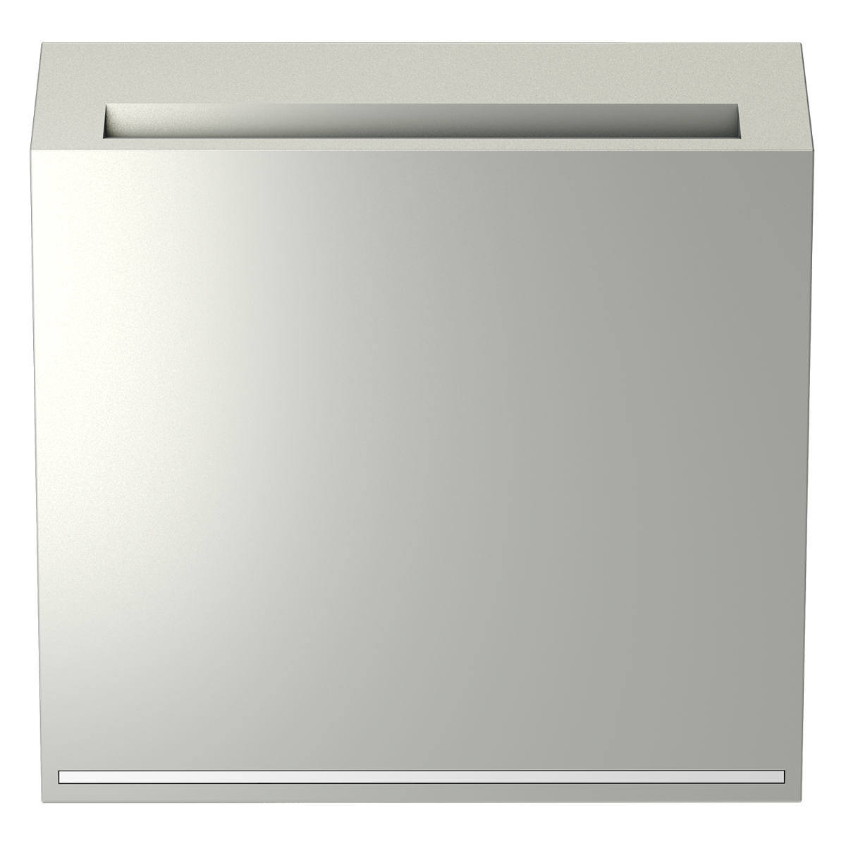 Накладка для выключателя карточного Voltum S70 (сталь) VLS002605