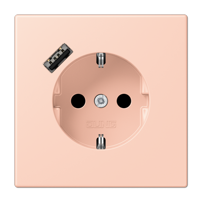 Розетка 2K+З USB Typ A Jung LC1520-18A234