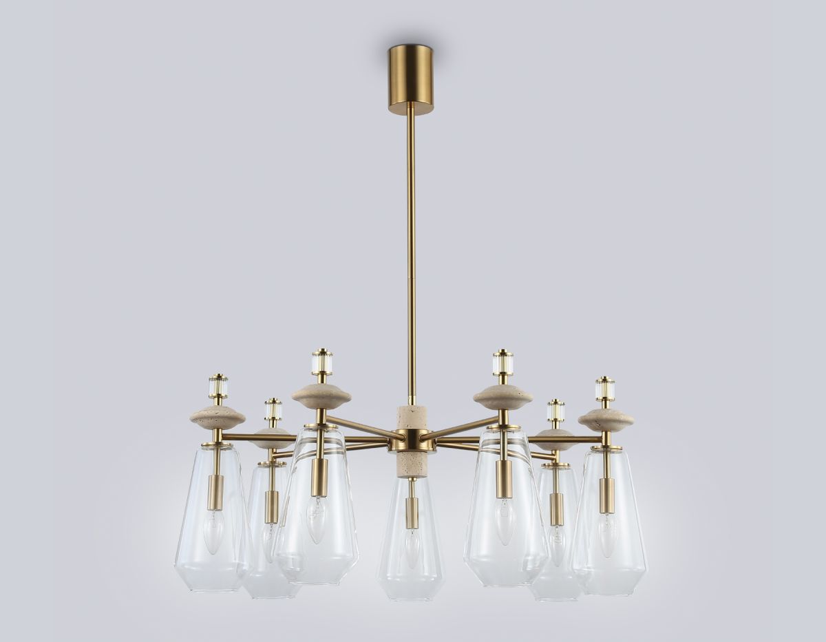 Люстра на штанге Ambrella Light High Light Ceramo Modern LH53306