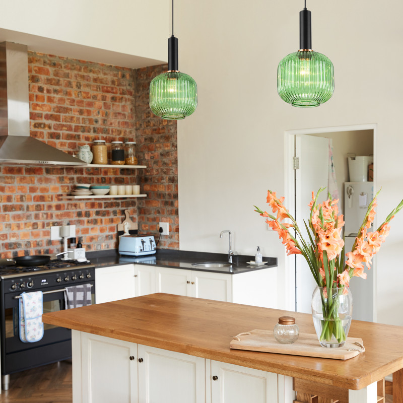 Подвесной светильник Eurosvet 50182/1 зеленый УЦ