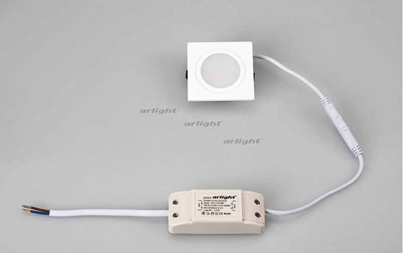 Мебельный светильник Arlight LTM-S60x60WH-Frost 3W Warm White 110deg
