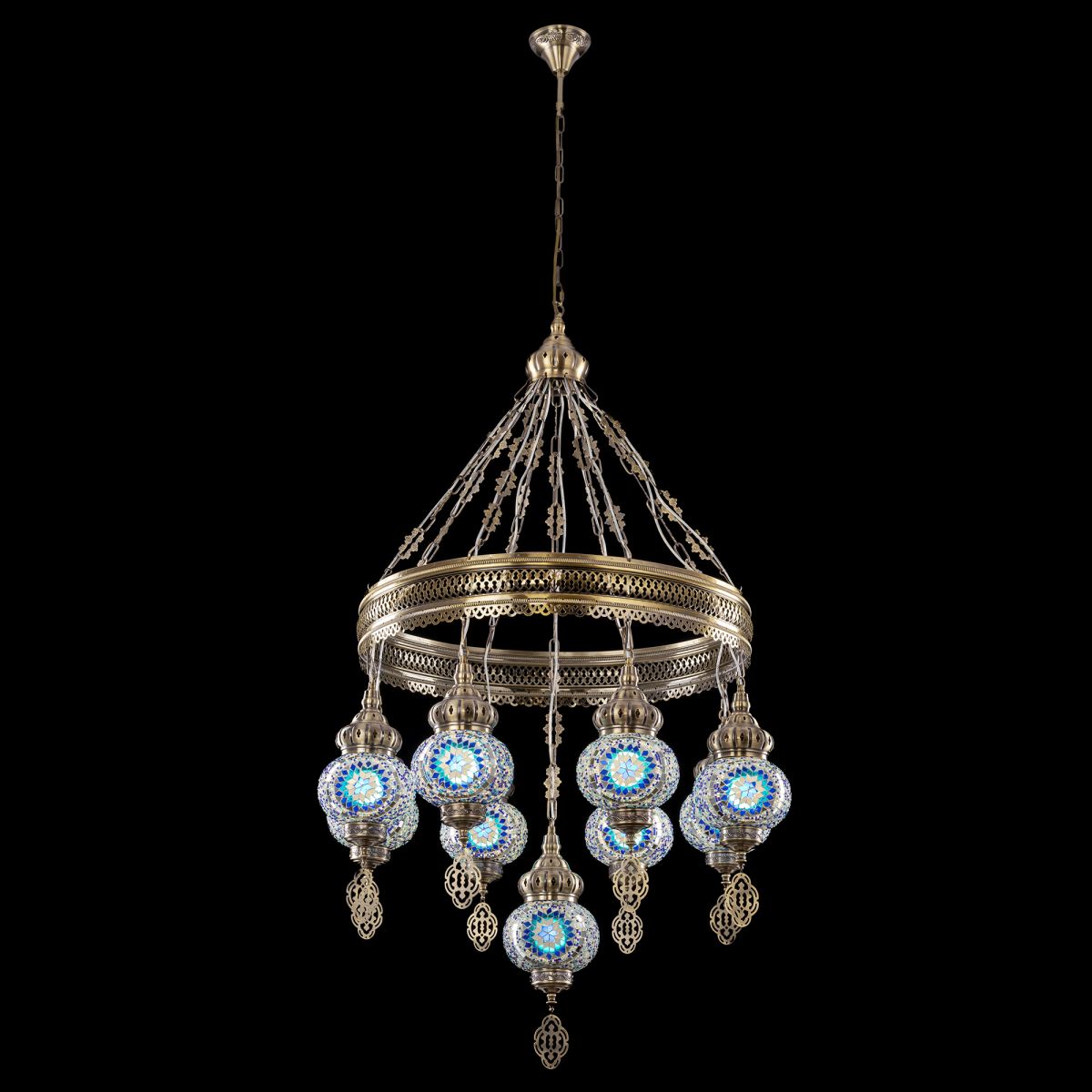 Подвесная люстра под натяжной потолок Citilux Каир CL419186