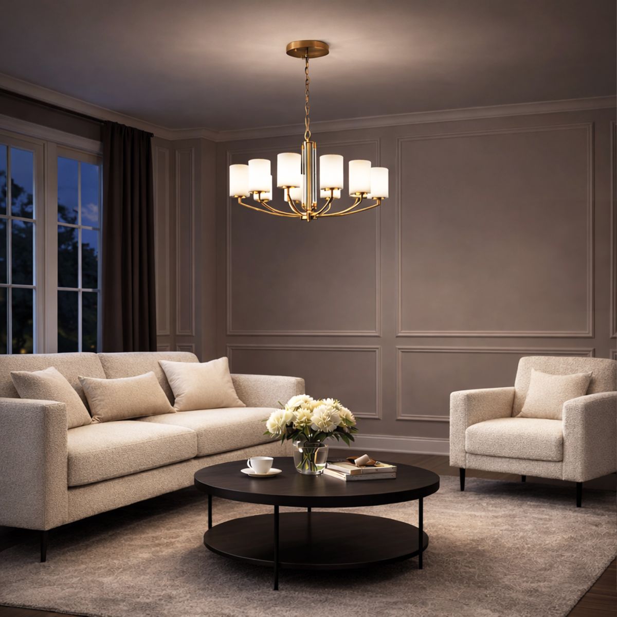 Подвесная люстра  ST Luce Опал SL1403.303.10