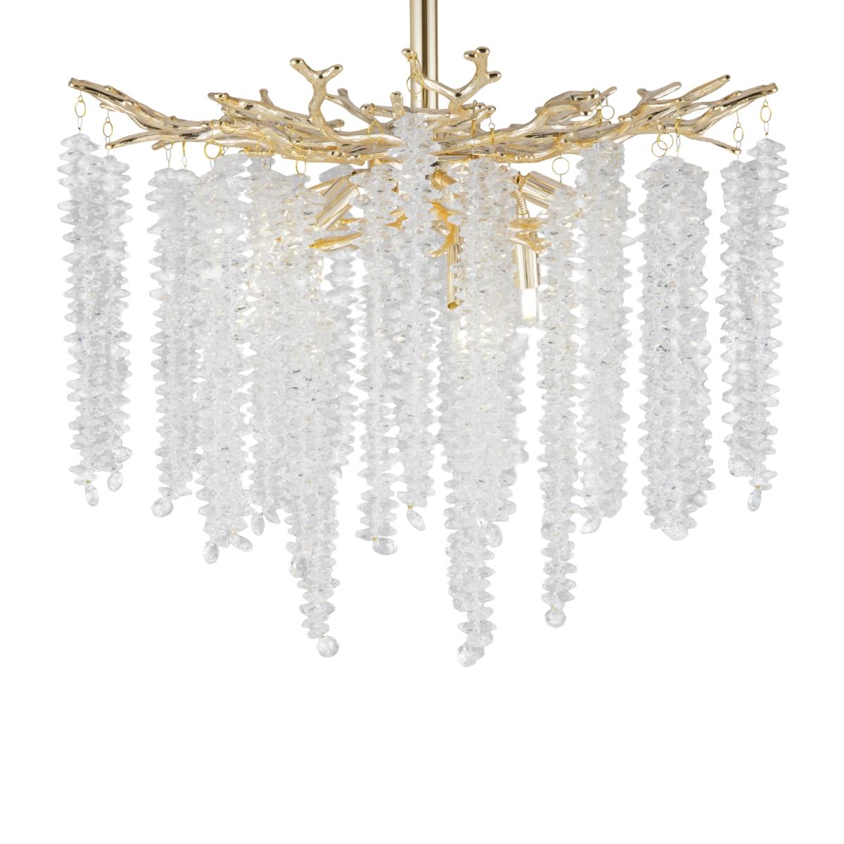 Люстра на штанге Freya Mineral FR1010CL-06G