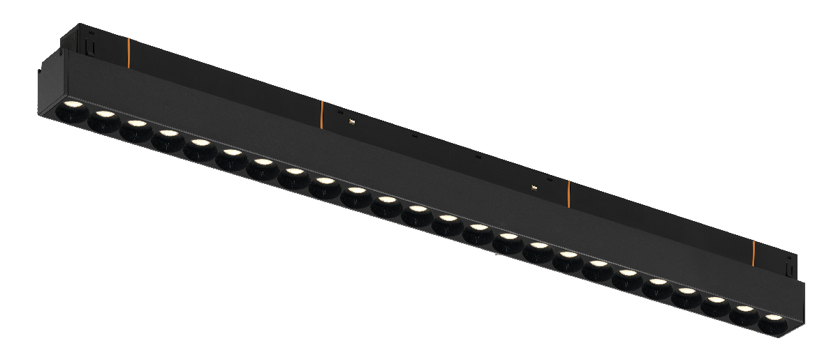 Трековый магнитный светильник iLedex Vision SMART 4822-002-L460-24W-38DG-BK