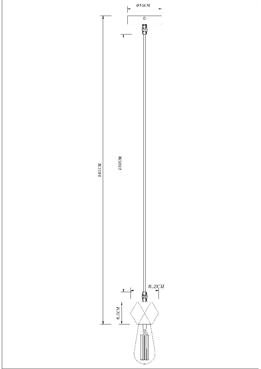 Подвесной светильник Arte Lamp Mark A7049SP-1BK