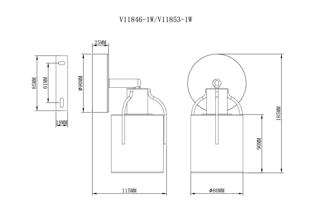 Спот Moderli Inari V11853-1W