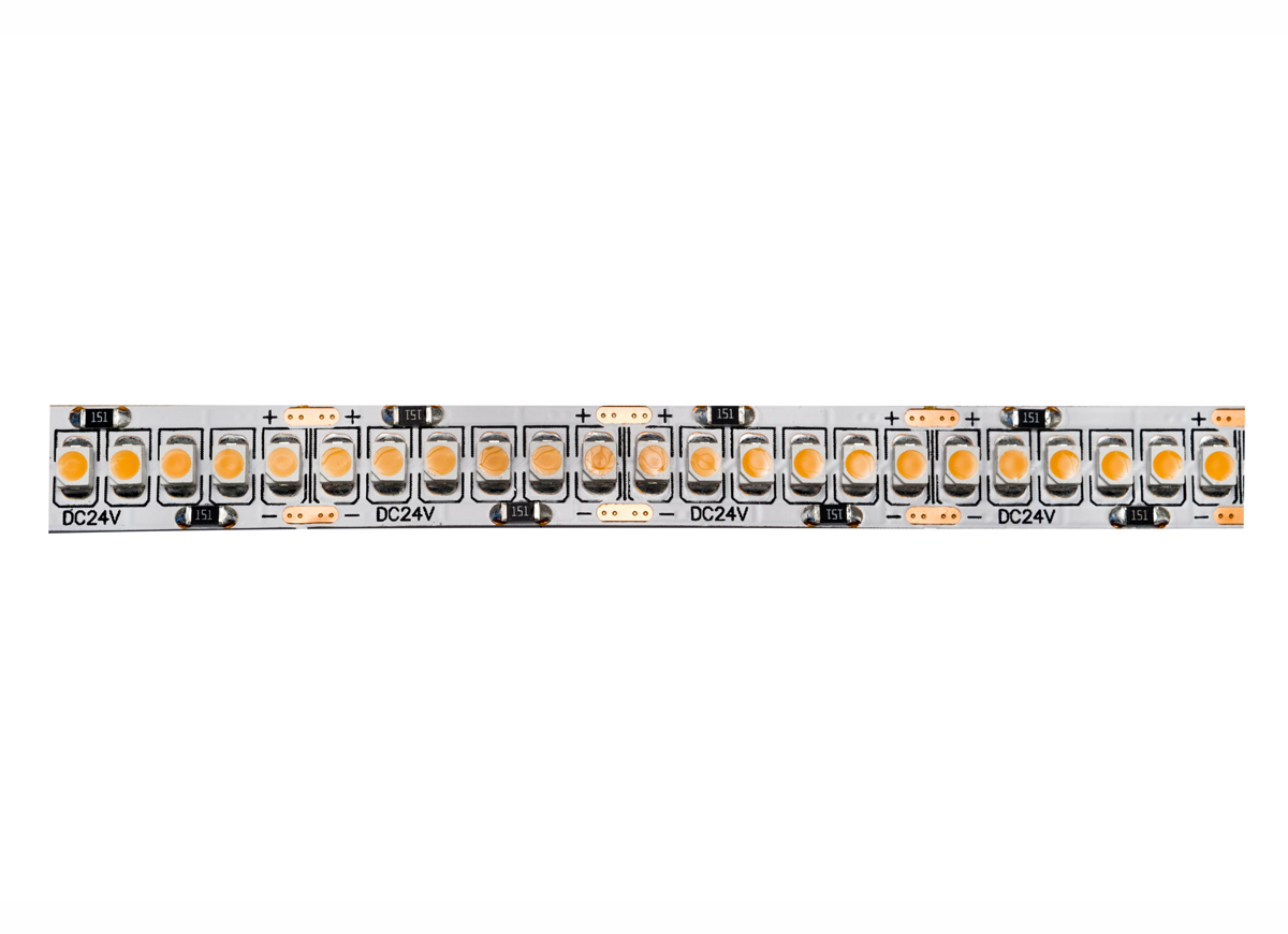 Светодиодная лента Donolux 24В 19,2Вт/м 3000К 5м IP20 DL-18331/W.White-24-240