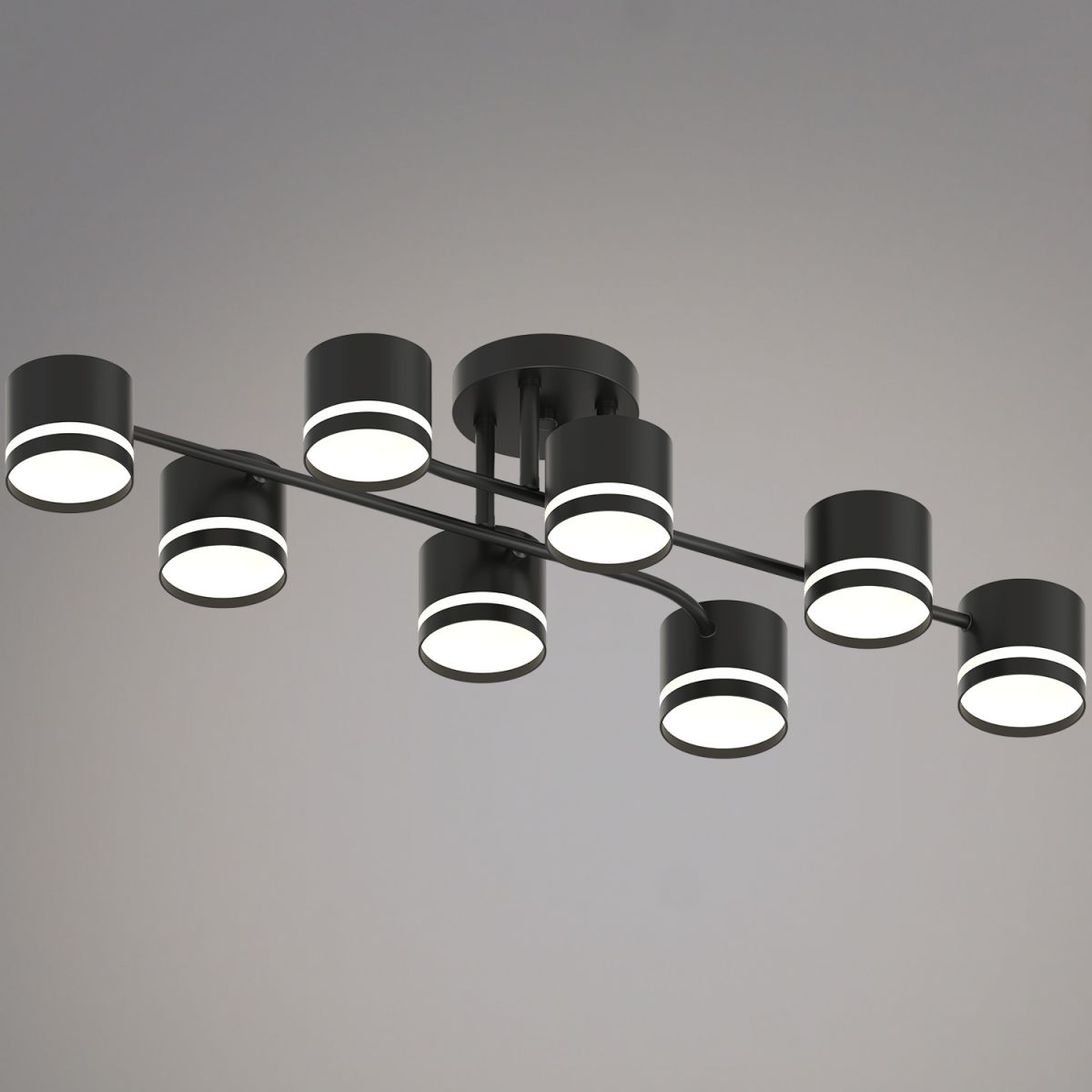 Потолочная люстра Reluce 77730-0.3-08 GX53 BK