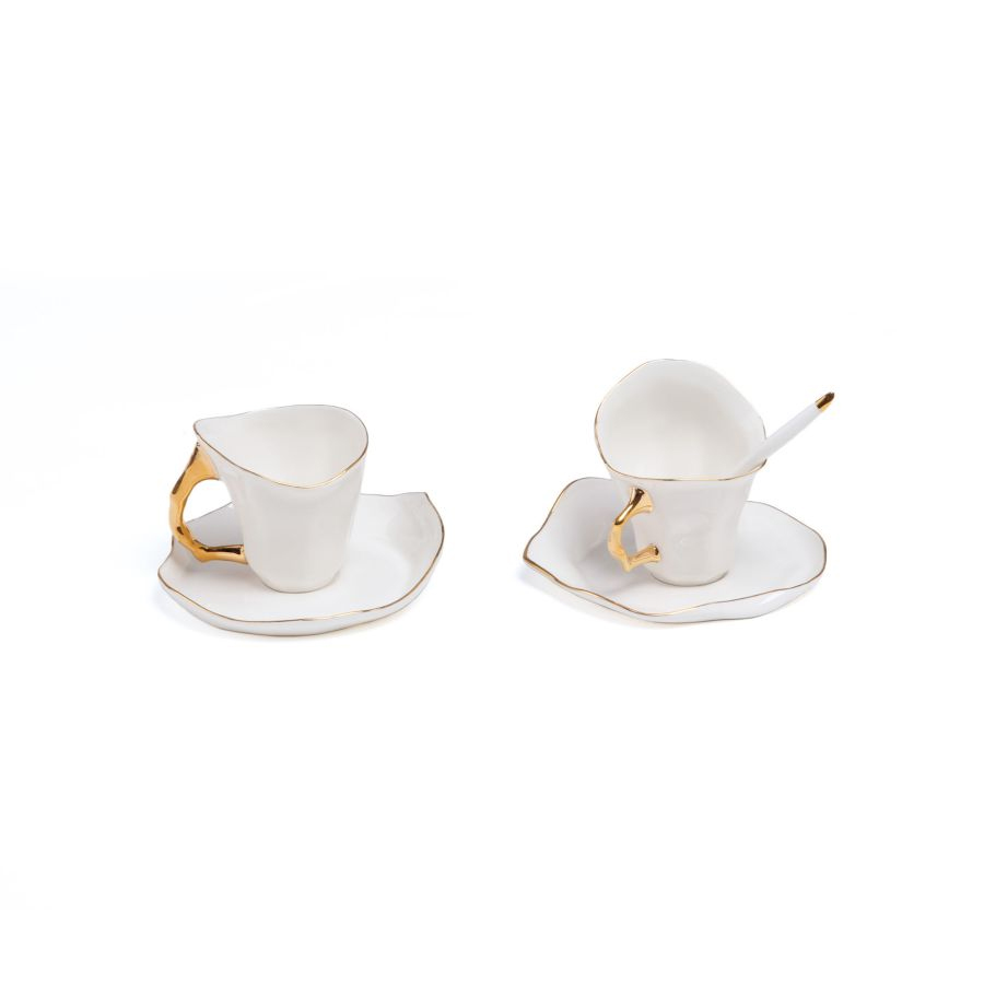 Блюдце с чашкой (2 шт.) Seletti Meltdown 9595