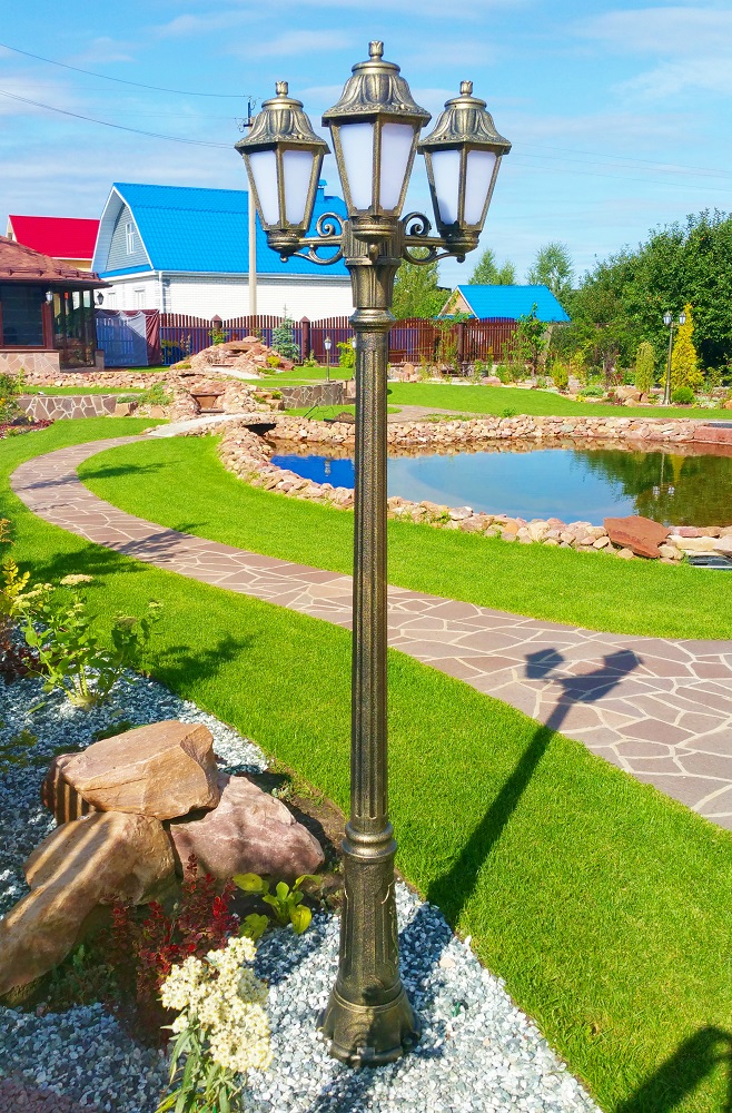 Садово-парковый светильник Fumagalli GIGI BISSO/ANNA 3L E22.156.S30.BYE27