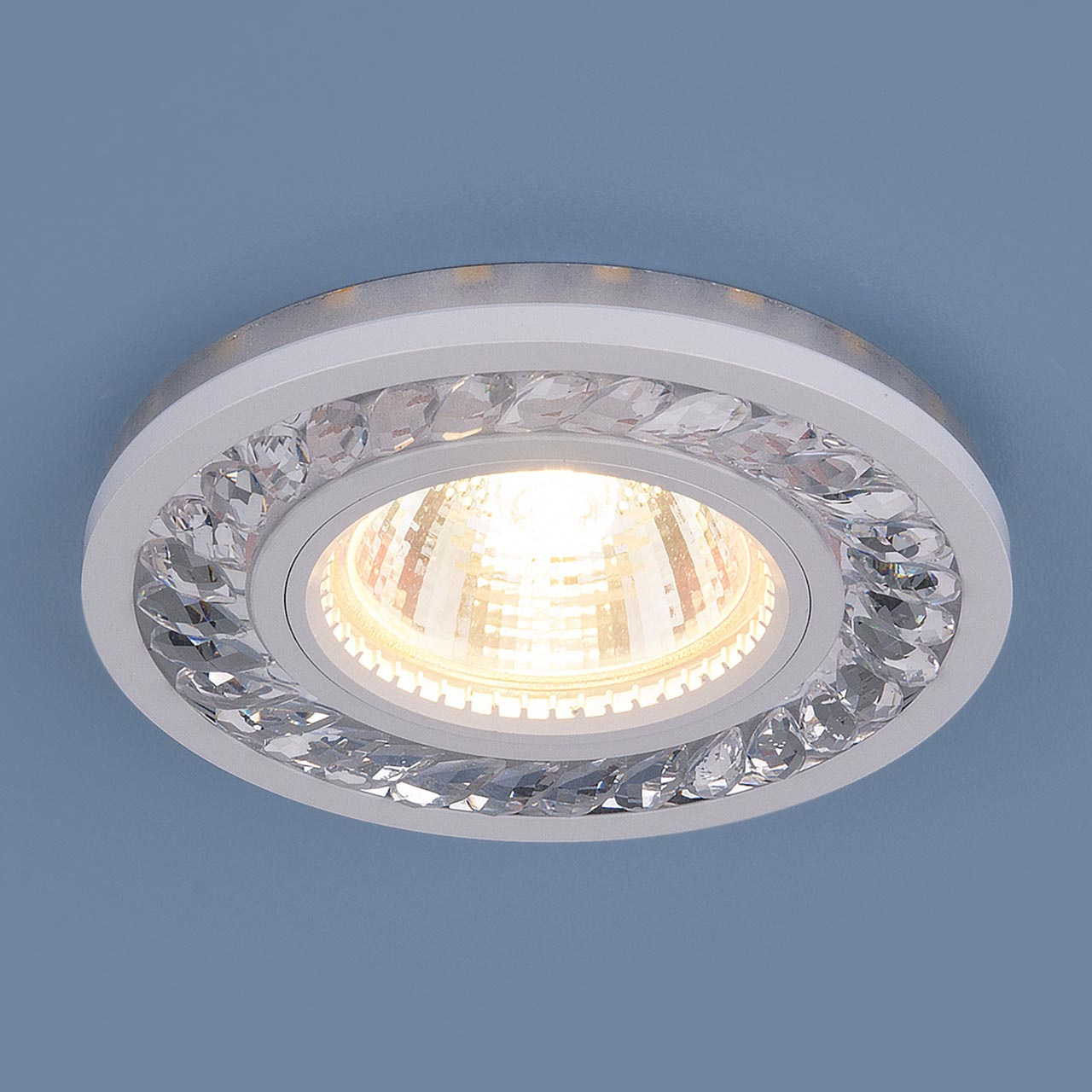 Встраиваемый светильник Elektrostandard 8355 MR16 CL/WH прозрачный/белый 4690389102851