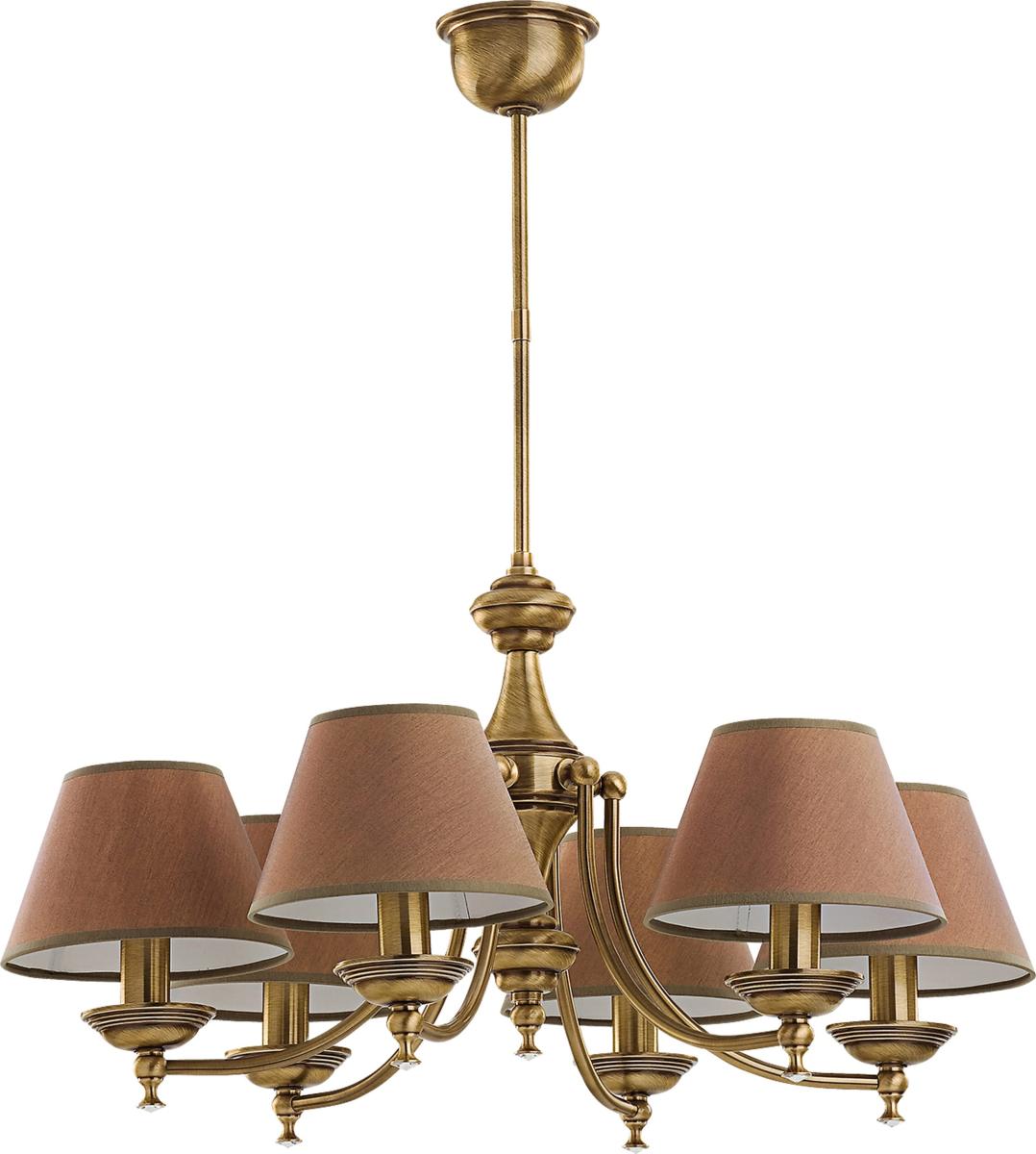 Люстра на штанге Kutek San Marino Lampshade SAN-ZW-6(P/A)CR