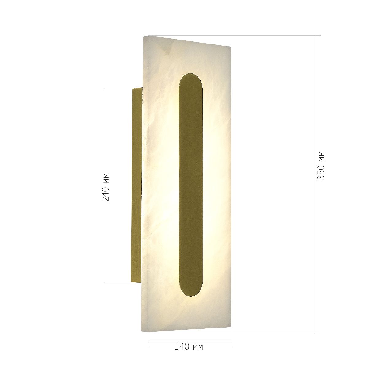 Настенный светильник ST Luce Geom SL6139.221.01