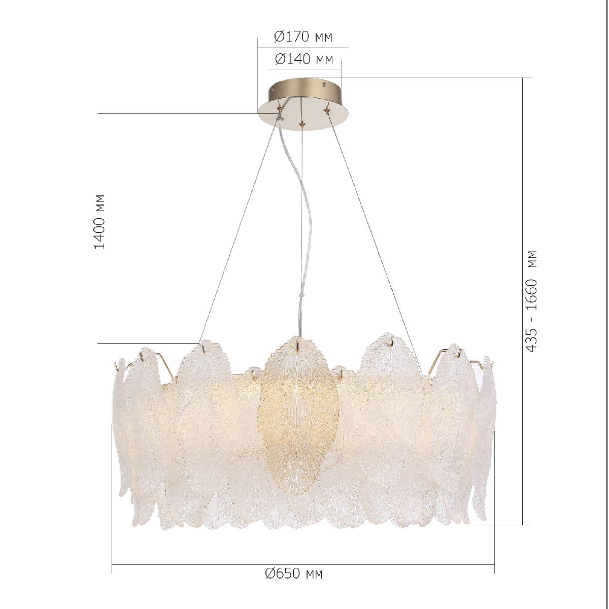 Подвесная люстра ST Luce Lightsome SL6135.213.01