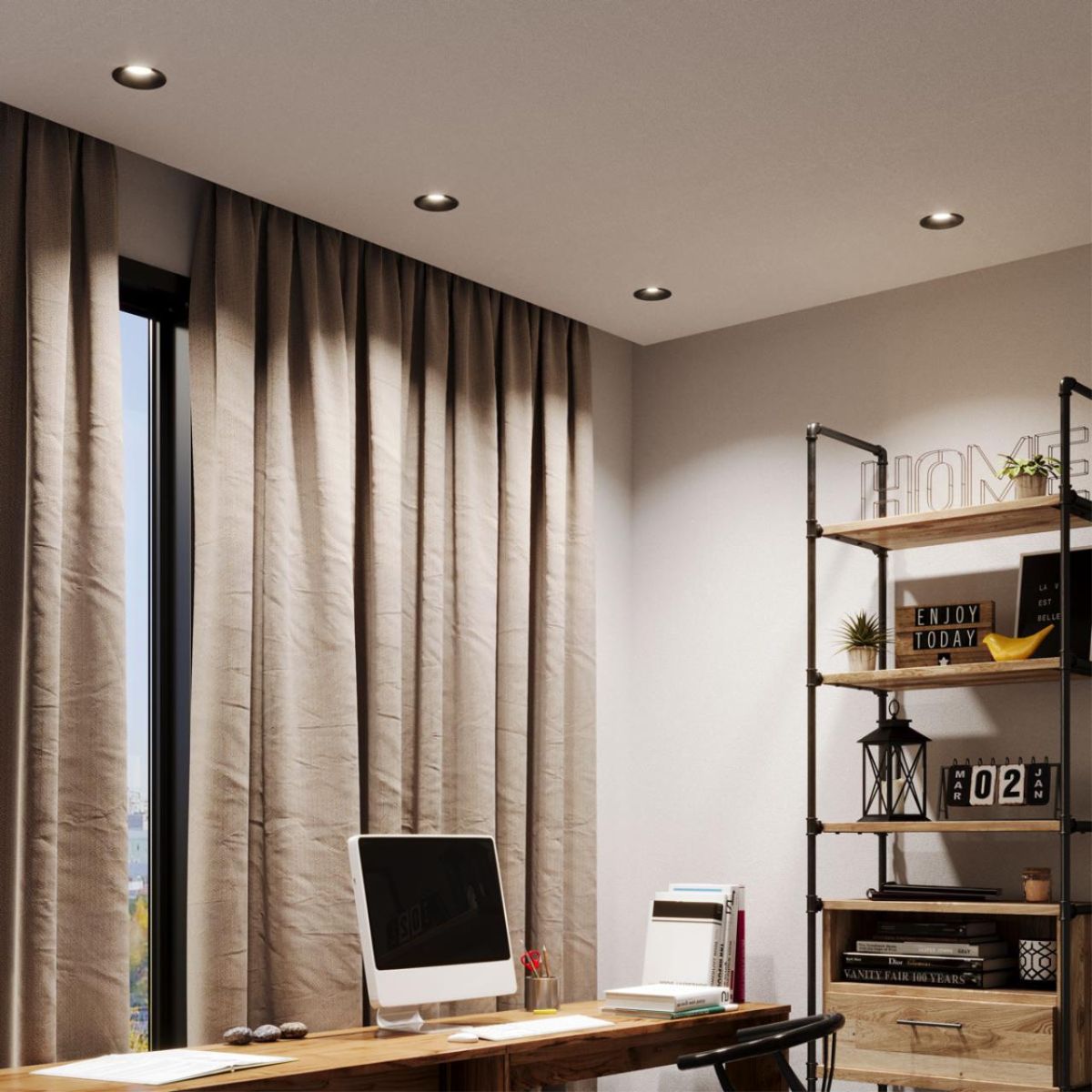 Встраиваемый светильник с переключателем цв. температуры Novotech Wir Eclat 359889