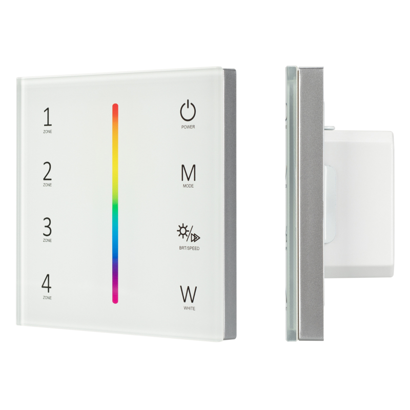 Панель Arlight Sens Smart-P45-RGBW White (230V, 4 зоны, 2.4G) 028140