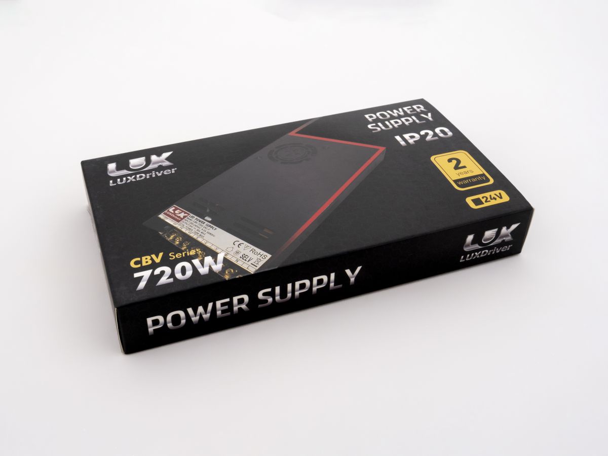 Блок питания LEDS POWER LUXDriver 720Вт 24В 007175