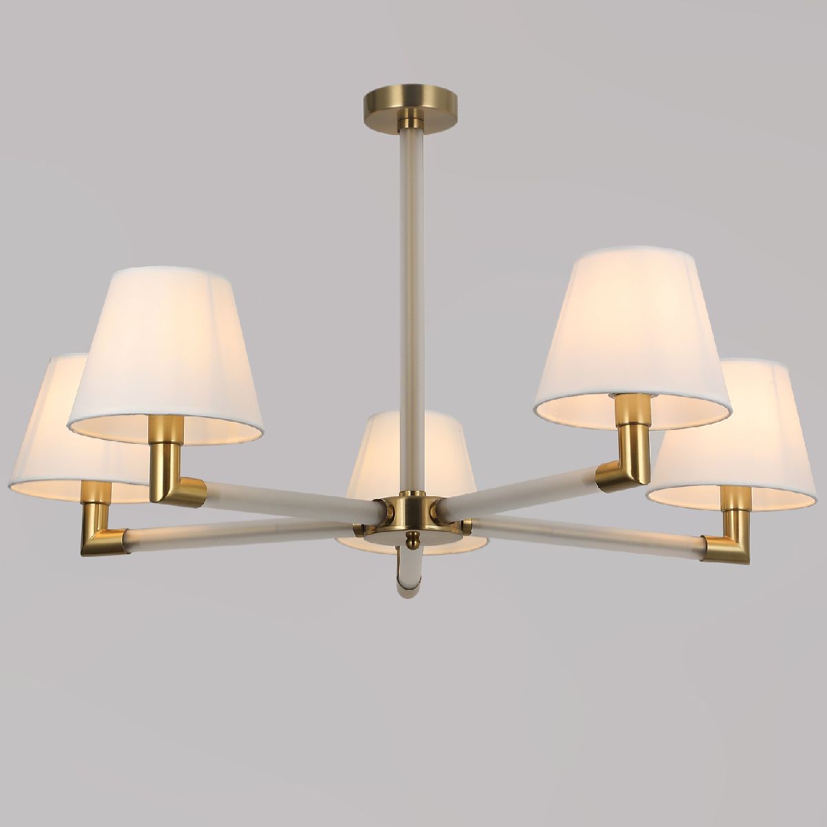 Люстра на штанге Illumico IL0501-5P-79 BRASS